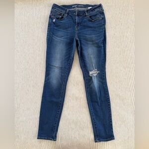 Old Navy Dark Blue Skinny Jeans for Women